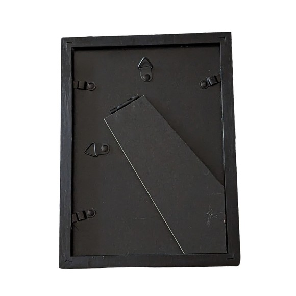 Small Art Flemish Milkmaid Vintage Post Card Framed Matted Bonnet 1920's Cans - Picture 6 of 6